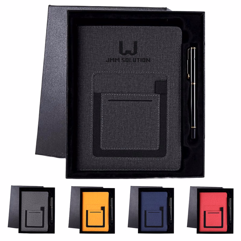 A5 Business Notebook Gift Set w/ Pen