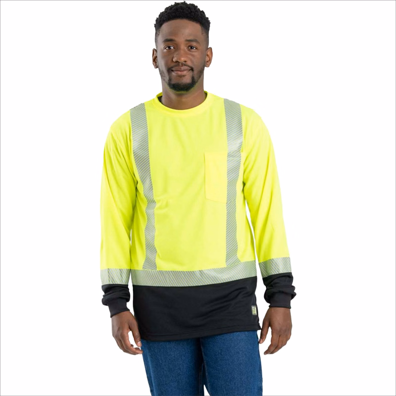 BERNE® Men's Hi-Vis Class 3 Color Blocked T-Shirt