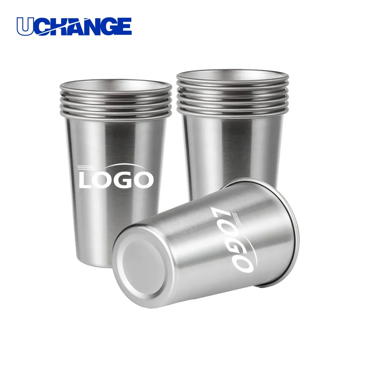 12oz Stainless Steel Pint Cup 1