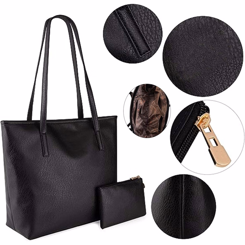 Women Ladies West Tote Bag Vegan Leather Handbag Purse