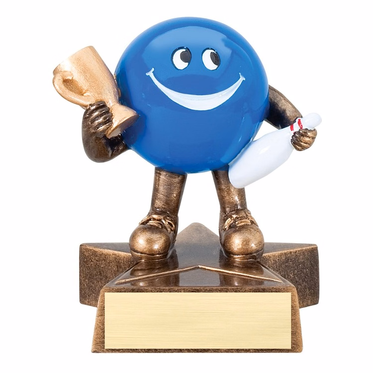Bowling Lil' Buddy Resin Award
