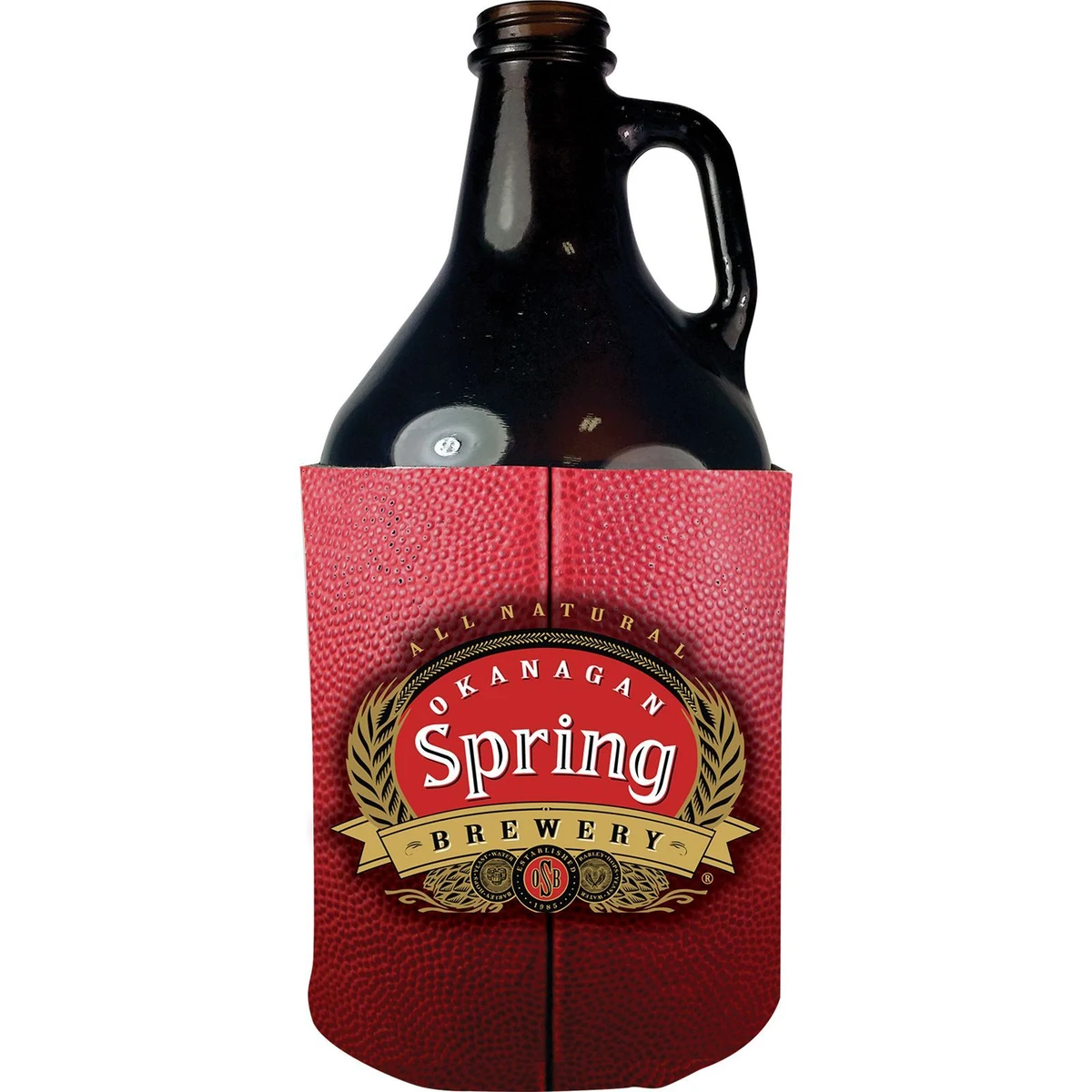 Scuba can cooler Growler Sleeve with Collapsible Style Bottom 1