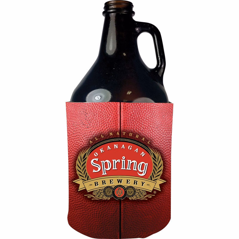 Scuba can cooler Growler Sleeve with Collapsible Style Bottom