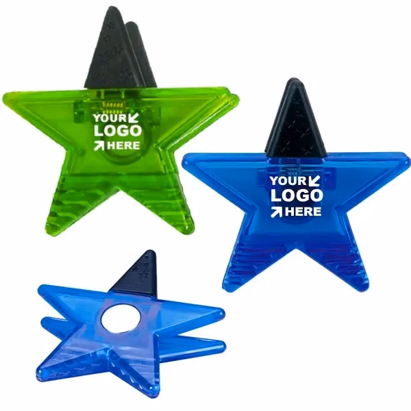 Star Magnetic Memo and Chip Clip