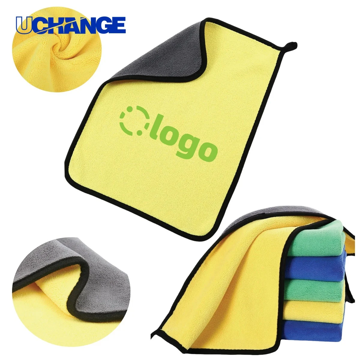 Dual Sided Household Microfiber Towels Cloth for Cleaning 1