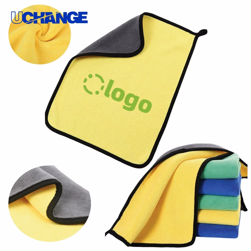Dual Sided Household Microfiber Towels Cloth for Cleaning