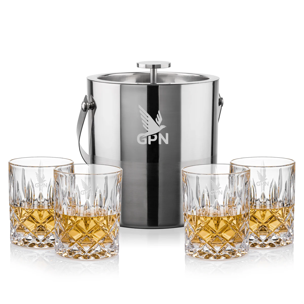 Catania Ice Bucket & RIEDEL Spey On-the-Rocks Set 1