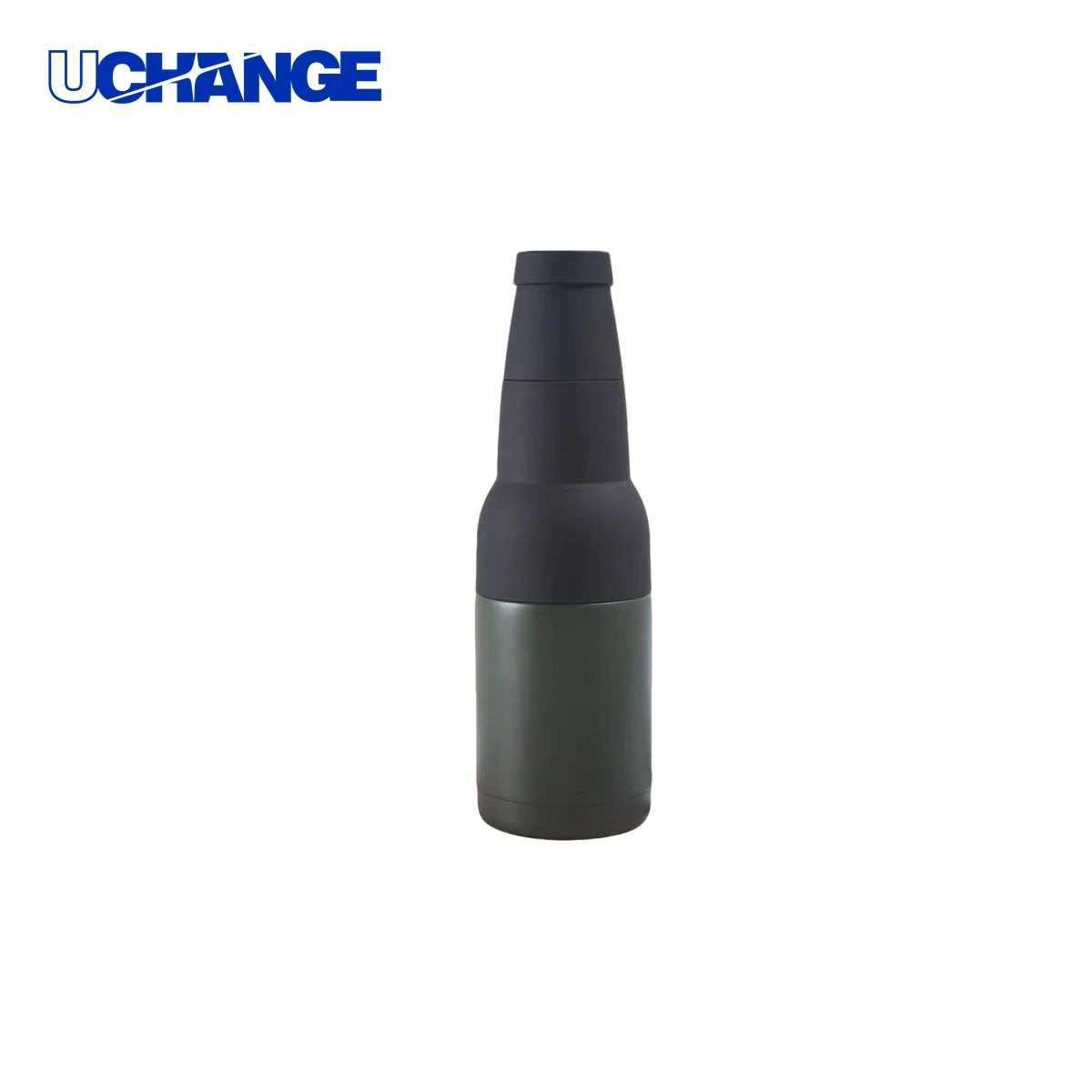 Insulated Steel Can Cooler Holder 12 Ounce with Opener 1