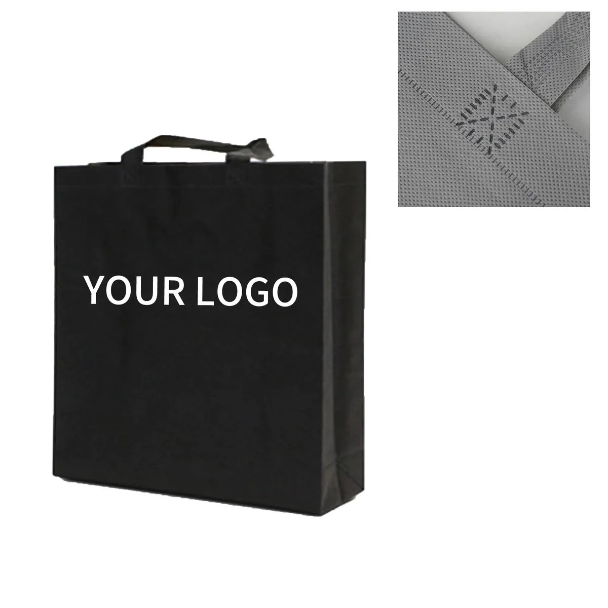 Lightweight Non Woven Tote Bag with Reinforced Handles 1