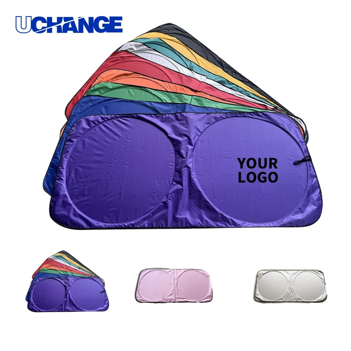 Pop Up Car Windshield Sunshade for Vehicle Use 1