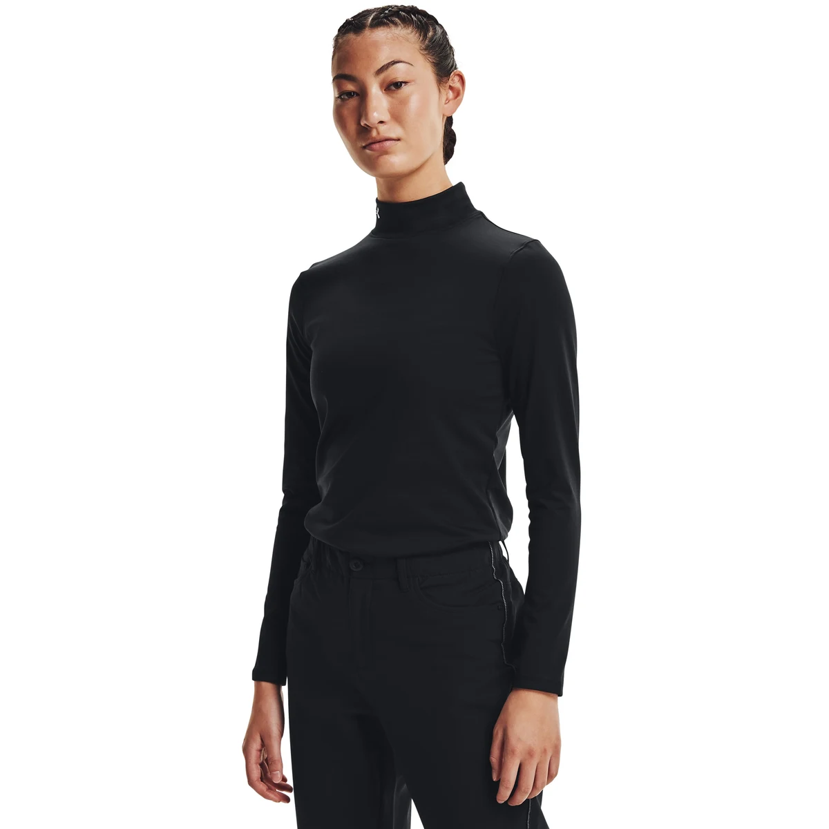 Women's ColdGear Infrared Storm Long Sleeve Golf Mock 1