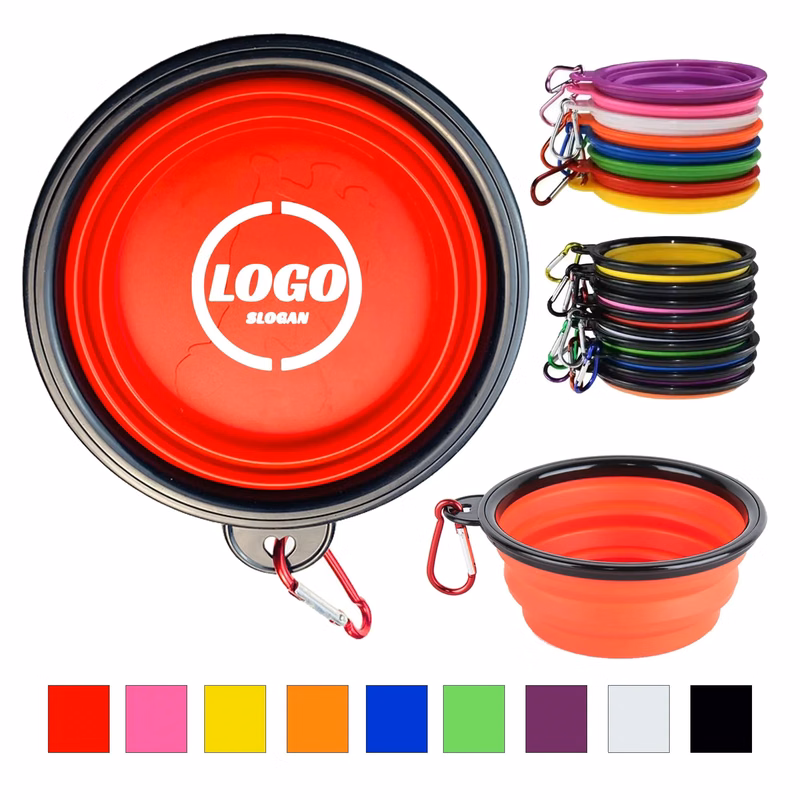 12 oz Portable Pet Bowl With Hook