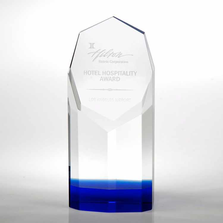 7" Sapphire Crystal Award
