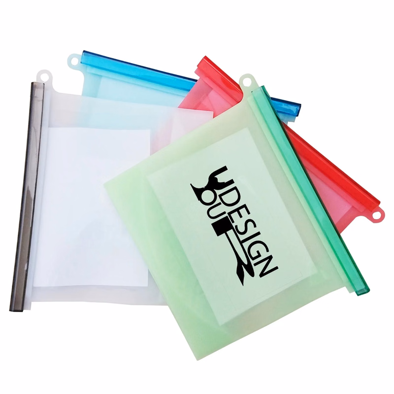 34OZ Reusable Silicone Ziplock Bag