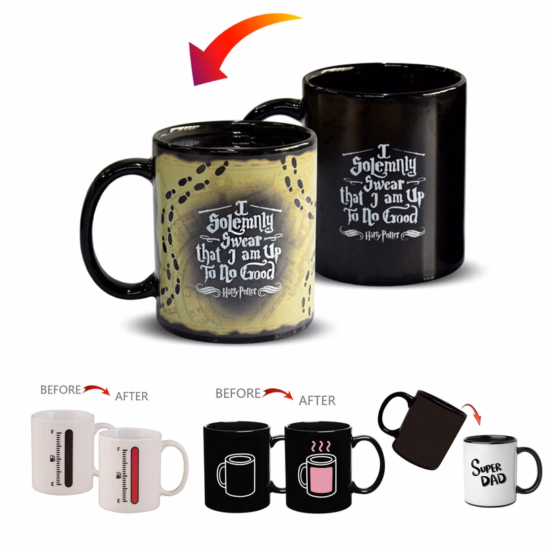 13 oz Custom Heat Color Changing Coffee Mug