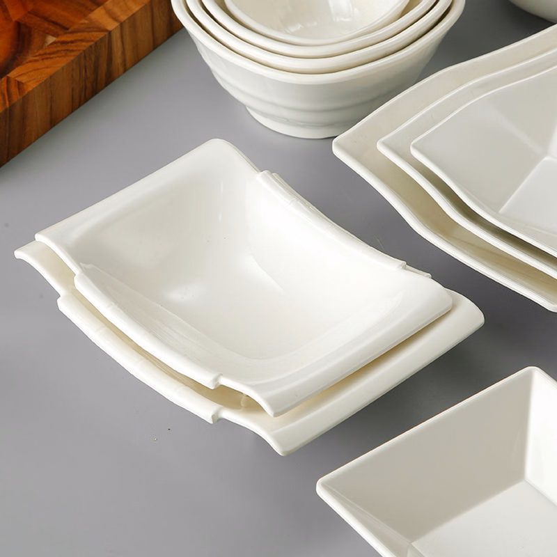 42 OZ Paper Square Disposable Compostable Bowls Bulk
