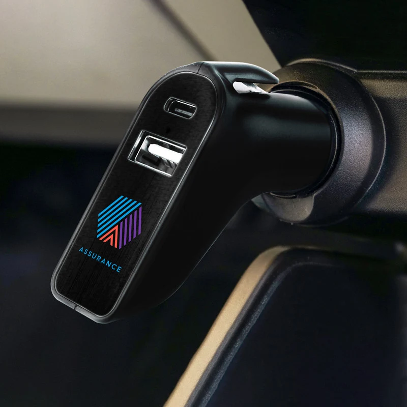 Rescue Car Charger with Type-C 1
