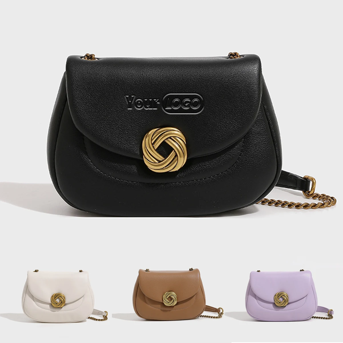 Oxford Glossy Shoulder Bag for Women 1