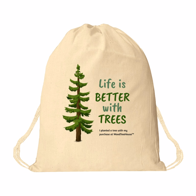 Drawstring with Natural Cord