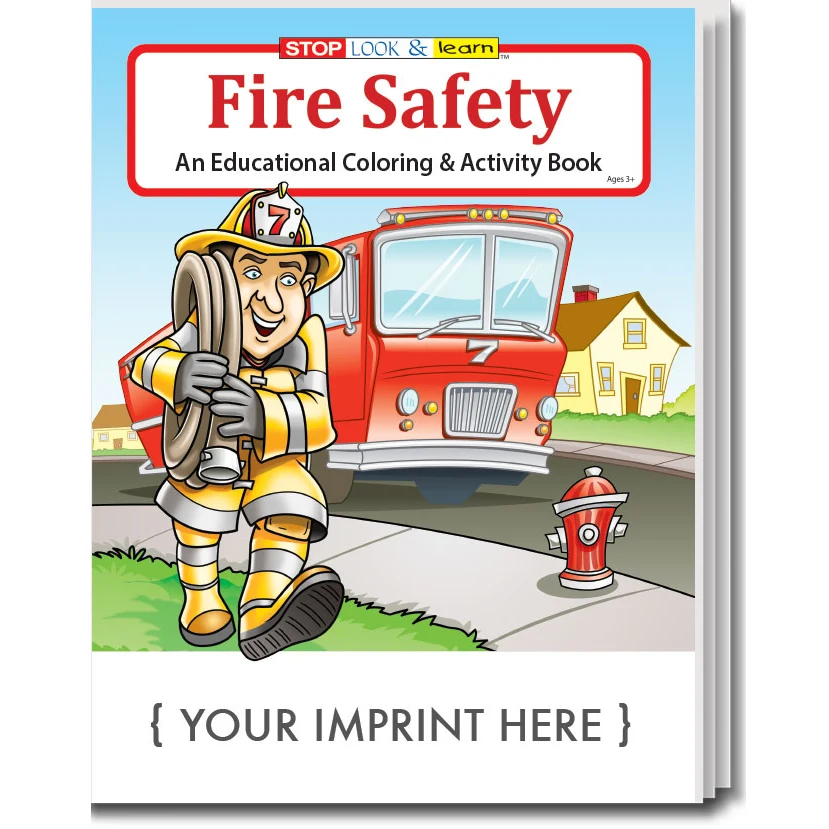 COLORING BOOK - Fire Safety Coloring & Activity Book 1
