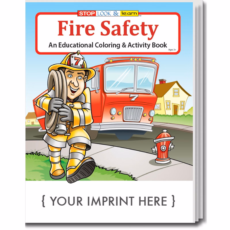 COLORING BOOK - Fire Safety Coloring & Activity Book