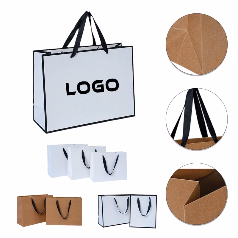 Corporate Promotional Custom Paper Tote Bags
