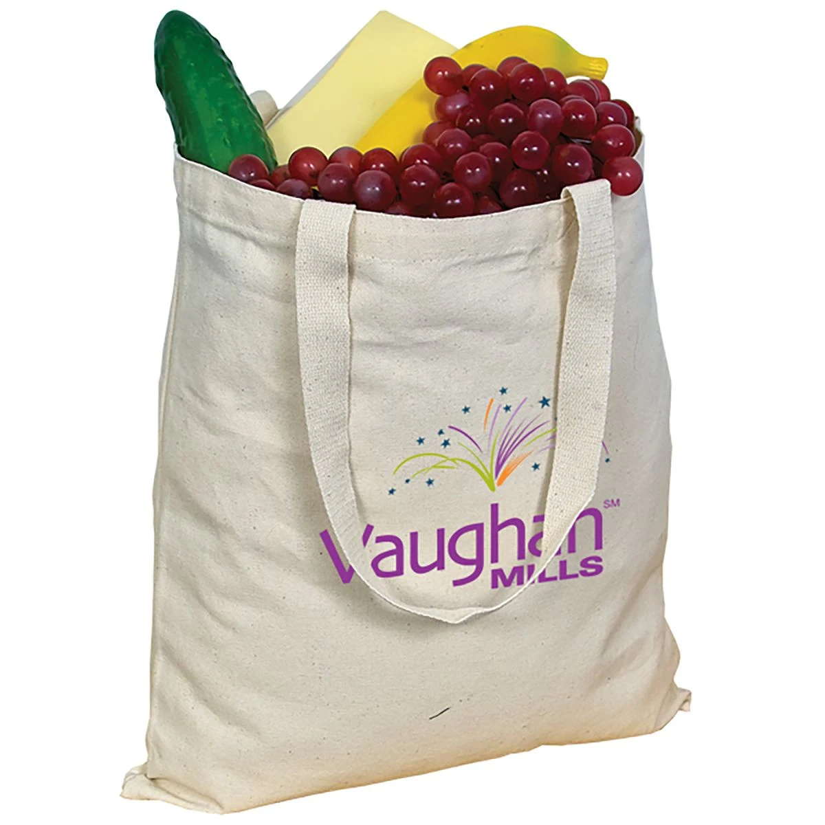 Tote Bag: 14" W x 16" H - Standard, custom tote bag with logo imprint 1