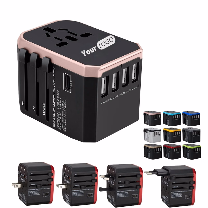 MOQ 100PCS The Versatile All-in-one Universal Travel Adapter