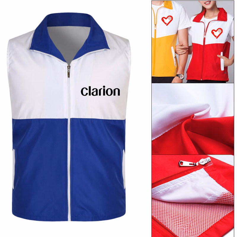 Color Matching Volunteer Activity Vest Advertising Suit