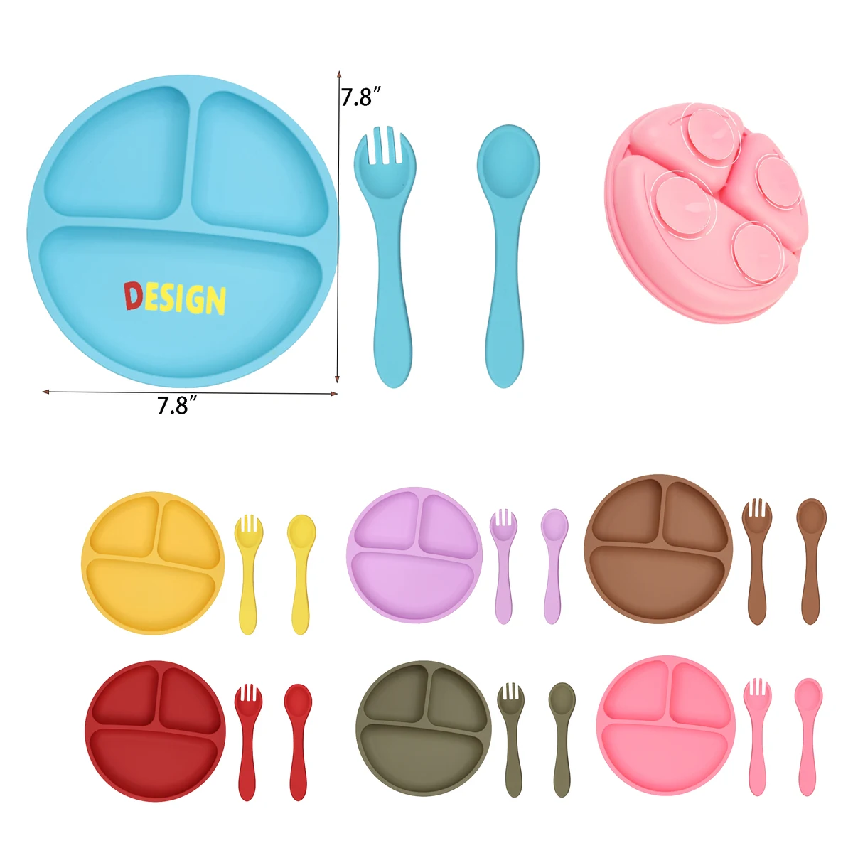 Children's Silicone Plate 1