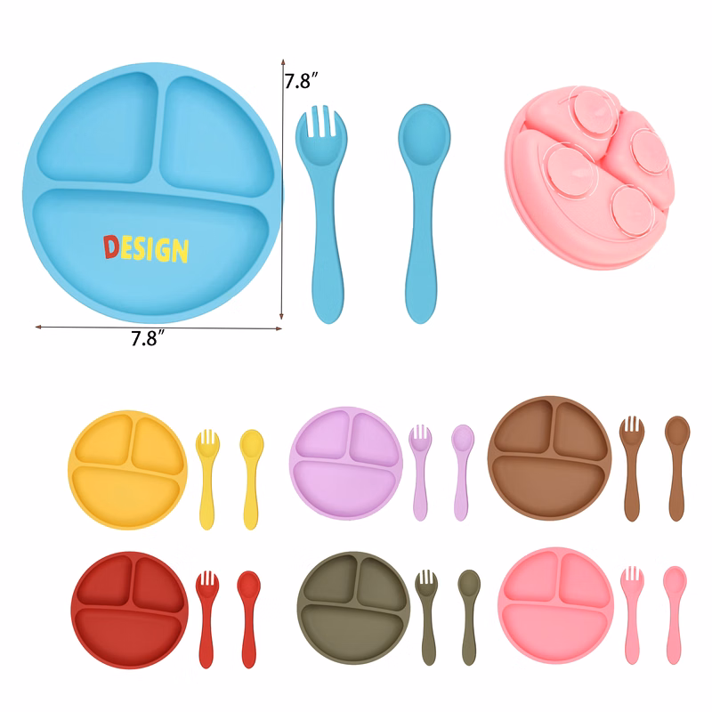 Children's Silicone Plate