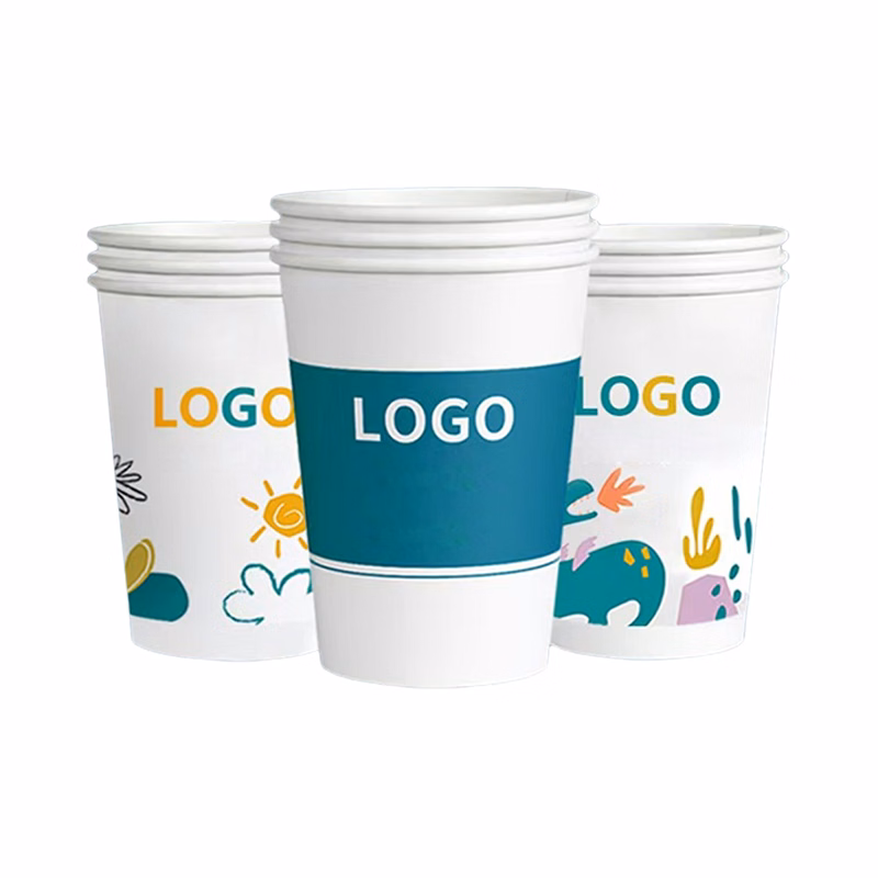 Full Color 9 OZ Thick Paper Coffee Cup MOQ500