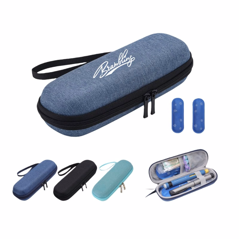 Insulin Cooler Travel Case With 2 Reusable Ice Pack