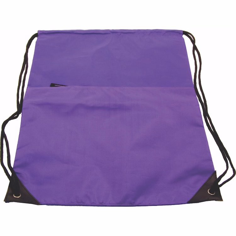 Drawstring Bag w/Pocket