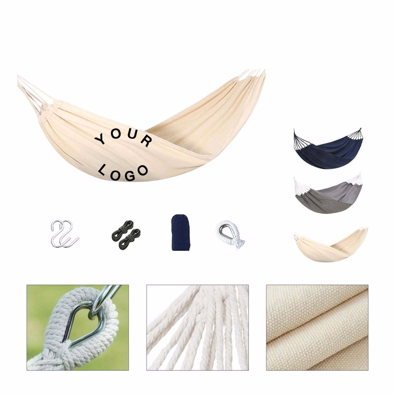 Durable Canvas Hammock Lightweight Portable