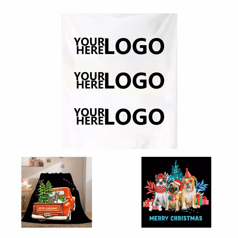 Fully Customizable Fleece Blanket
