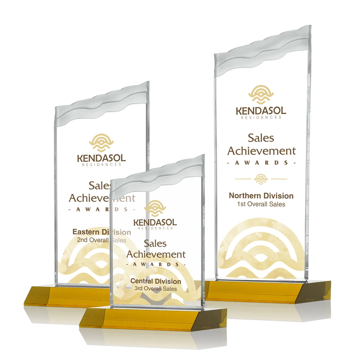 Oakwood VividPrint™ Award - Amber 1
