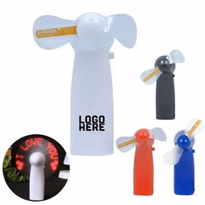 Mini LED Message Fan