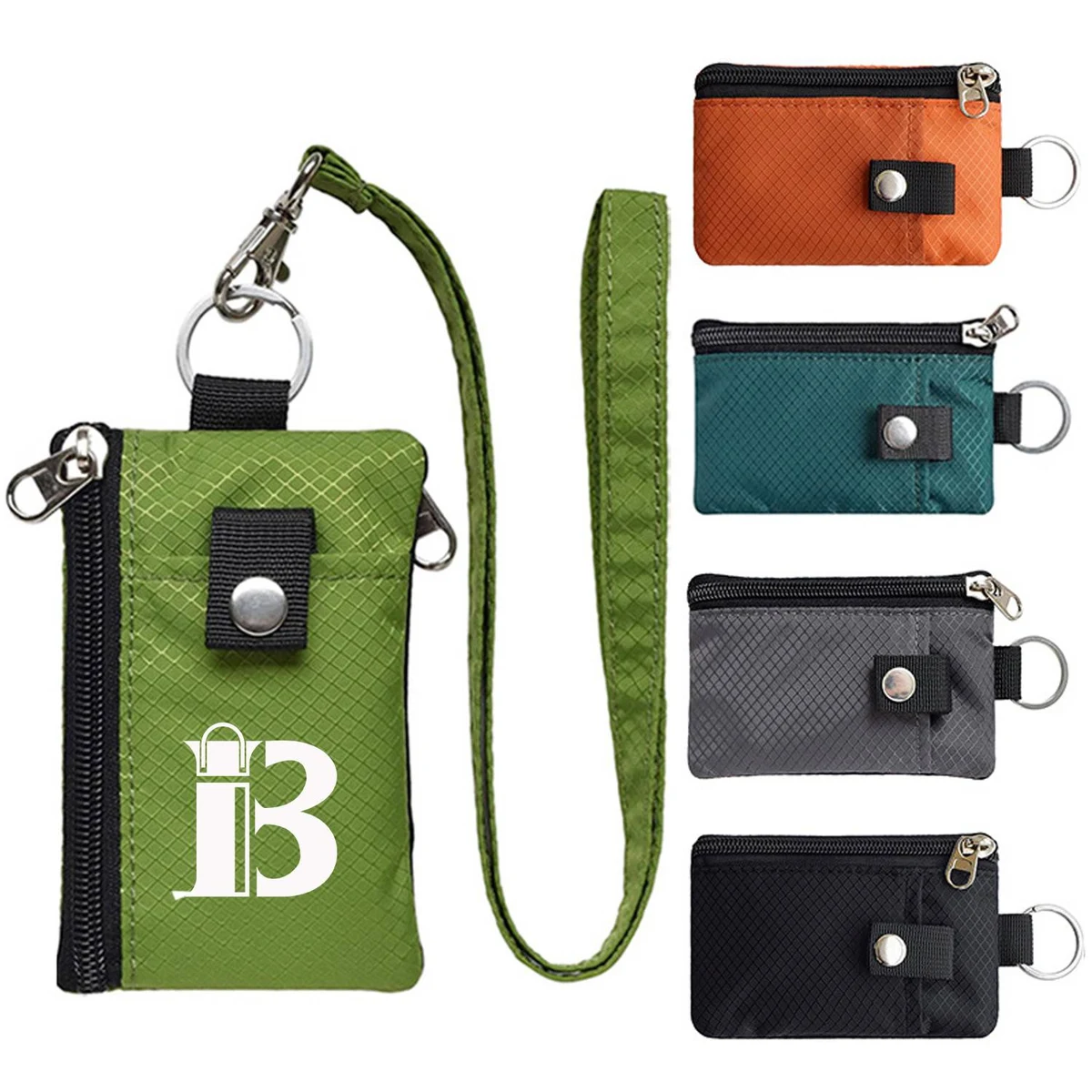 Nylon Small RFID Blocking Wallet with ID Window 1