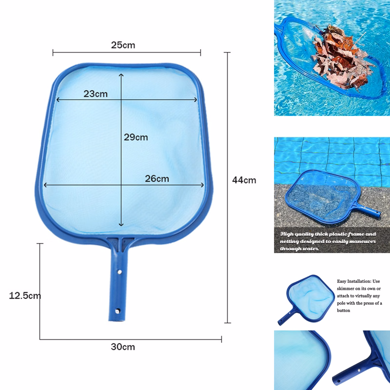 Professional Heavy Duty Pool Leaf Rake Fine Mesh Frame Net