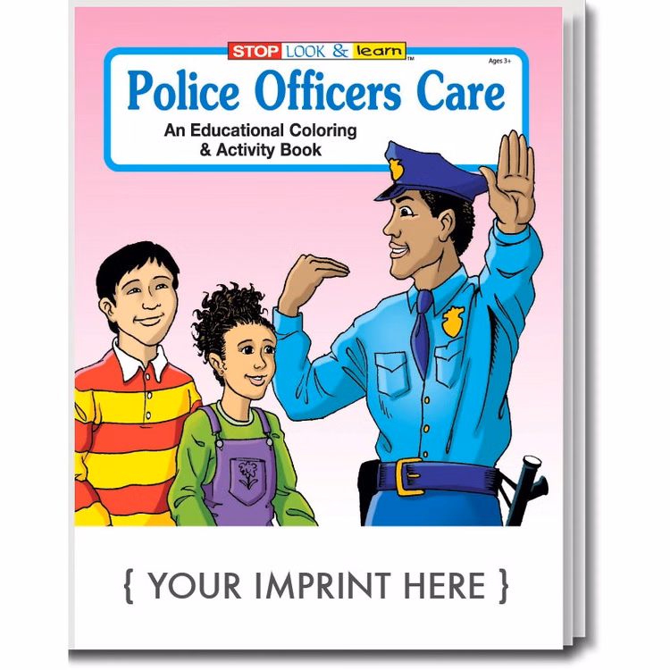 COLORING BOOK - Police Officers Care Coloring & Activity Book
