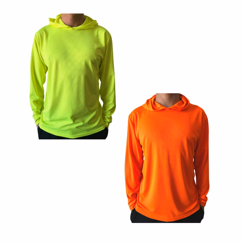 VISIPRO Non ANSI Long Sleeve Hooded T-Shirt