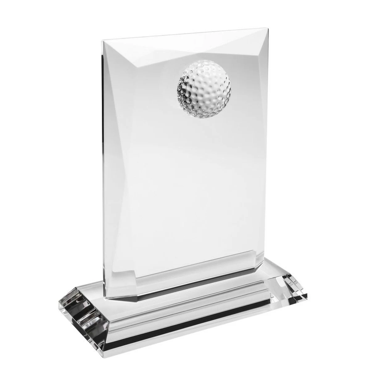 6 3/4" Crystal Award - Golf Prestige_D555CA 1