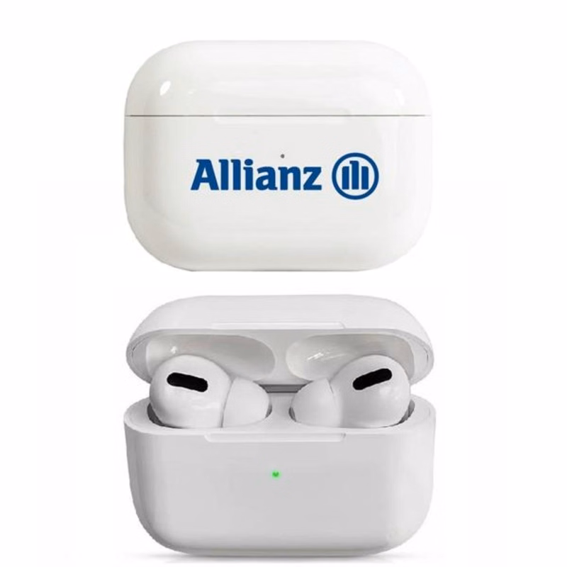 Pro Wireless Earbuds w/Custom Logo & Charging Case Headphone