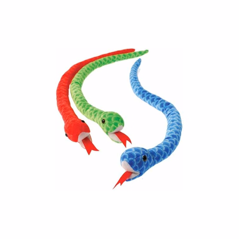 Snake Plush Toys - Assorted 24"