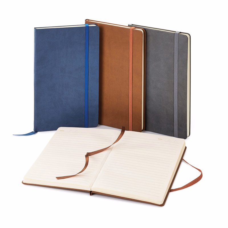 Classico vinyl hard cover journal