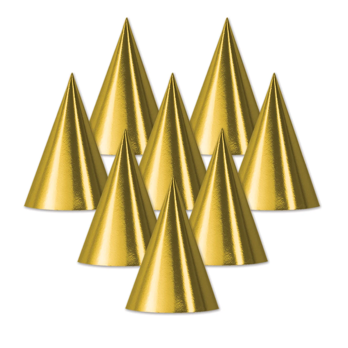 Foil Cone Hats 1