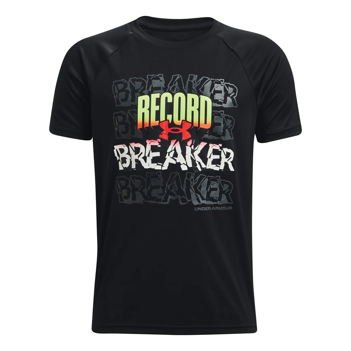 Boys' UA Tech Record Breaker Short Sleeve 1