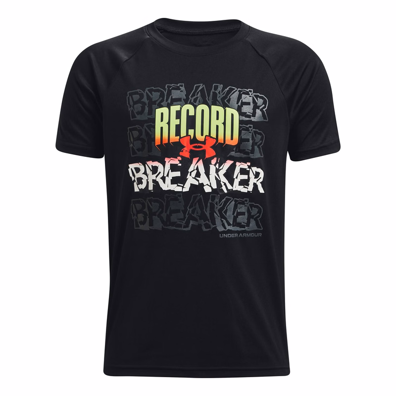 Boys' UA Tech Record Breaker Short Sleeve