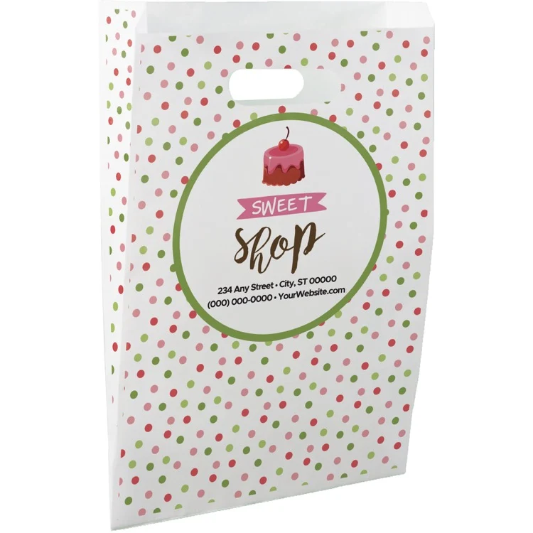 Christmas Scatter Design 1 Merchant Paper Bags (9" x 13" x 2.5") 1